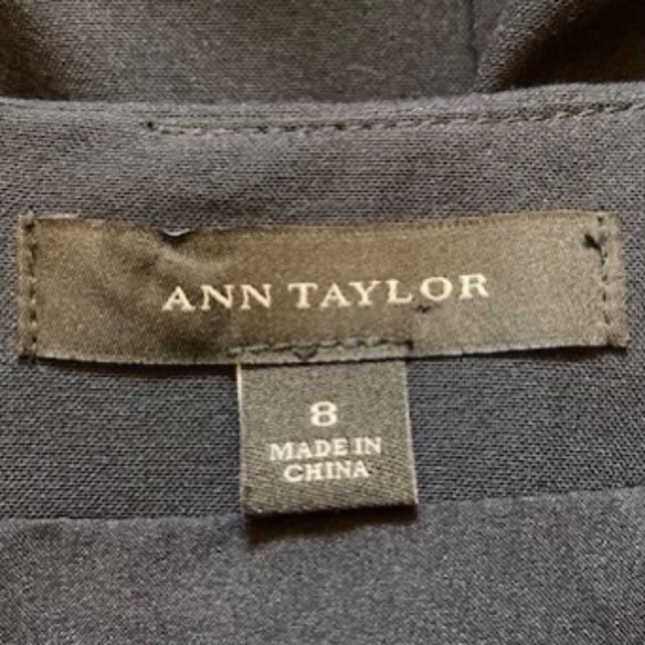 Ann Taylor Dresses & Skirts - Ann Taylor Very Dark Navy A-Line Skirt, Lined, Size 8, NWOT
